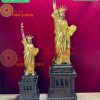 Tượng Nữ Thần Tự Do Bằng Đồng Dát Vàng