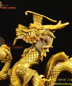Tượng Vua Rồng Bằng Đồng Phong Thủy
