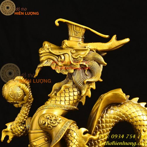 Tượng Vua Rồng Bằng Đồng Phong Thủy