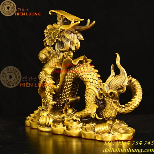 Tượng Vua Rồng Bằng Đồng Phong Thủy