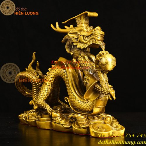 Tượng Vua Rồng Bằng Đồng Phong Thủy
