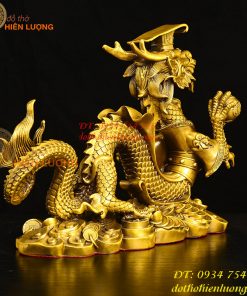 Tượng Vua Rồng Bằng Đồng Phong Thủy