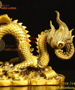 Tượng Vua Rồng Bằng Đồng Phong Thủy