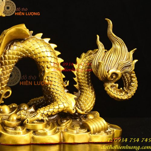 Tượng Vua Rồng Bằng Đồng Phong Thủy