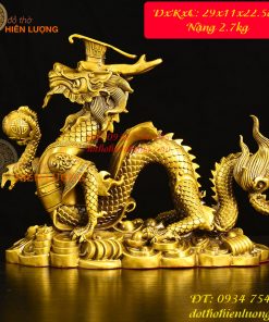 Tượng Vua Rồng Bằng Đồng Phong Thủy