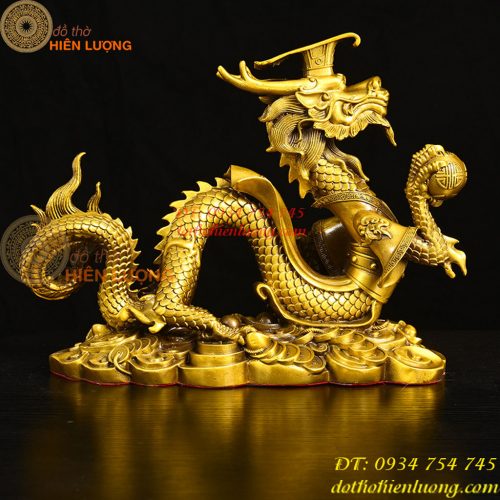 Tượng Vua Rồng Bằng Đồng Phong Thủy