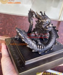 Ấn Hoàng Đế Chi Bảo Bằng Đồng Màu Hun Giả Cổ Cao Cấp