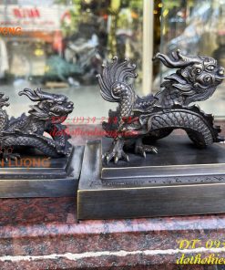Ấn Hoàng Đế Chi Bảo Bằng Đồng Màu Hun Giả Cổ Cao Cấp