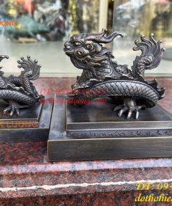 Ấn Hoàng Đế Chi Bảo Bằng Đồng Màu Hun Giả Cổ Cao Cấp