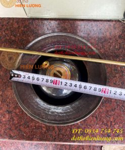 Bát Điếu Bằng Đồng Gò Tay Thủ Công 100%