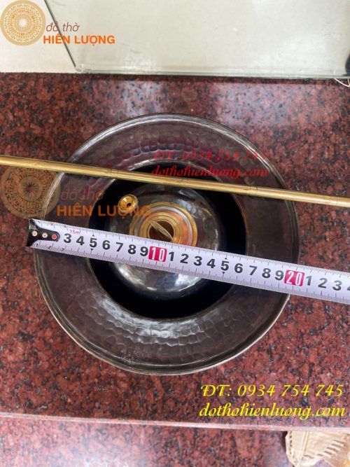Bát Điếu Bằng Đồng Gò Tay Thủ Công 100%