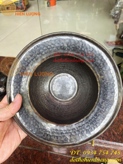 Bát Điếu Bằng Đồng Gò Tay Thủ Công 100%
