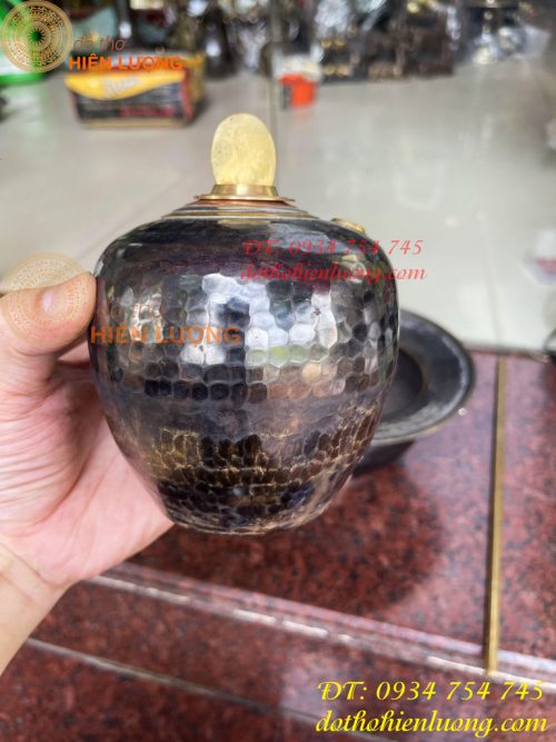 Bát Điếu Bằng Đồng Gò Tay Thủ Công 100%