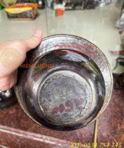 Bát Điếu Bằng Đồng Gò Tay Thủ Công 100%