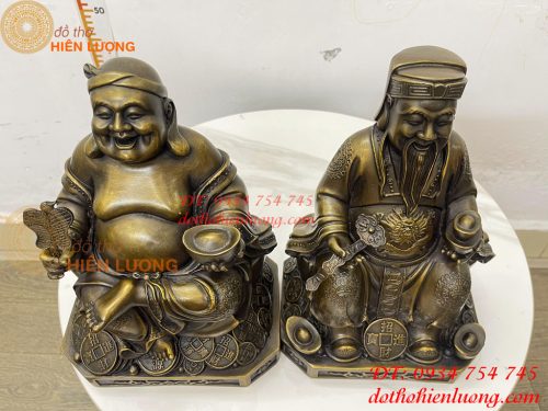 Bộ Tài Địa Cao 30cm Bằng Đồng Hun Để Ban Thần Tài- 7.2kg - Ảnh 5