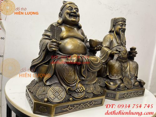Bộ Tài Địa Cao 30cm Bằng Đồng Hun Để Ban Thần Tài- 7.2kg - Ảnh 7