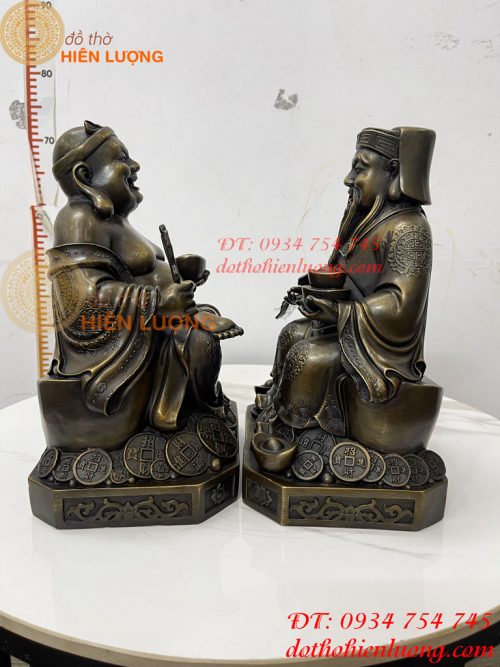 Bộ Tài Địa Cao 30cm Bằng Đồng Hun Để Ban Thần Tài- 7.2kg - Ảnh 10
