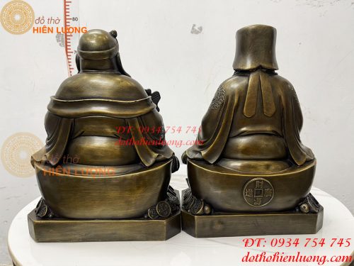 Bộ Tài Địa Cao 30cm Bằng Đồng Hun Để Ban Thần Tài- 7.2kg - Ảnh 11
