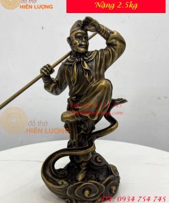 Bộ thầy trò đường tăng đi thỉnh kinh bằng đồng, nặng 18kg/bộ