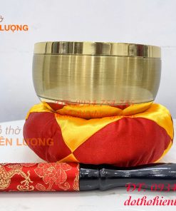 Chuông Tụng Kinh Đài Loan Có Viền Bằng Đồng 5in