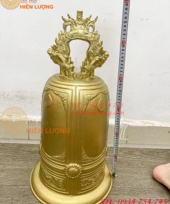 The bronze hanging bell is 60cm high.