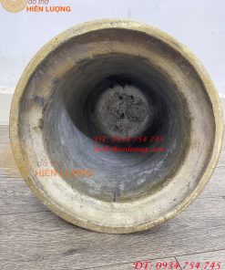 Chuông đúc treo bằng đồng vàng cao 60cm Cao Cấp