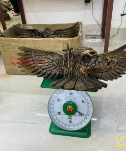 Biểu Trưng Đại Bàng Treo Tường Săn Mồi Bằng Đồng