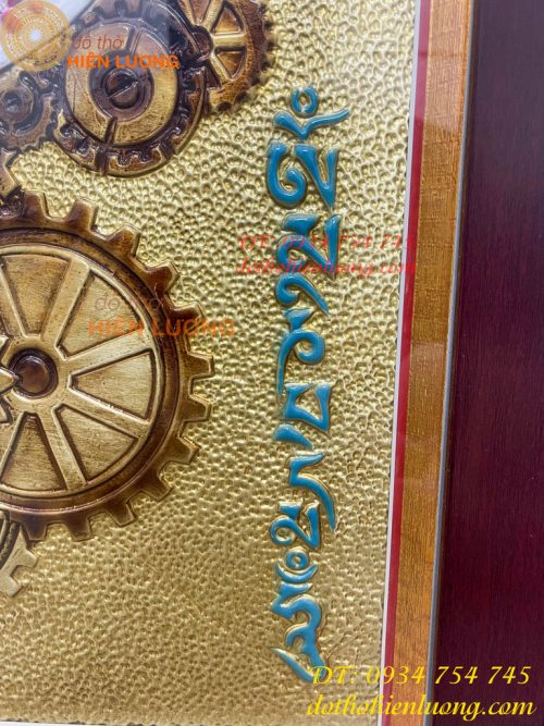 Đồng Hồ Bằng Đồng Liền Tấm Phong Cách Châu Âu