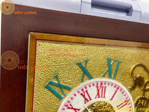 Đồng Hồ Bằng Đồng Liền Tấm Phong Cách Châu Âu