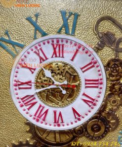 Đồng Hồ Bằng Đồng Liền Tấm Phong Cách Châu Âu