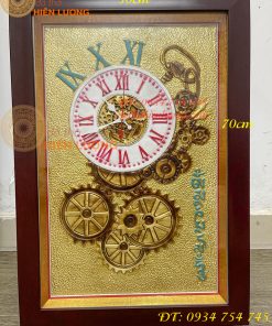Đồng Hồ Bằng Đồng Liền Tấm Phong Cách Châu Âu