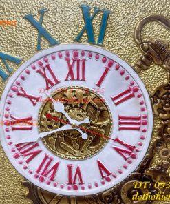Đồng Hồ Bằng Đồng Liền Tấm Phong Cách Châu Âu