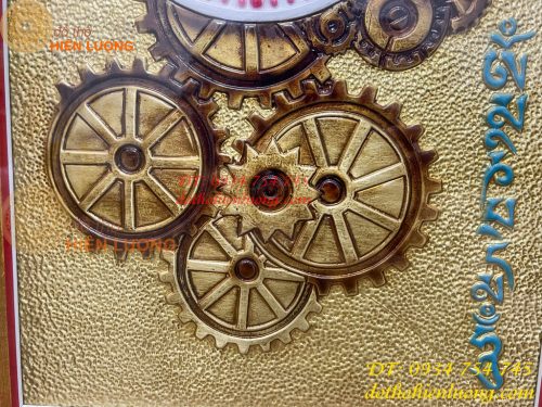 Đồng Hồ Bằng Đồng Liền Tấm Phong Cách Châu Âu