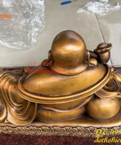 Tượng Phật Di Lặc Hoan Hỉ Cầm Gậy Như Ý
