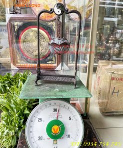Lư Xông Trầm Treo Hoa Sen Âm Dương Bằng Đồng