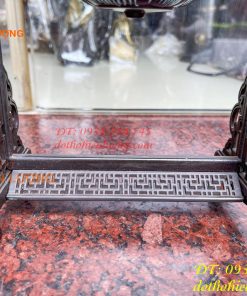 Lư Xông Trầm Treo Hoa Sen Âm Dương Bằng Đồng