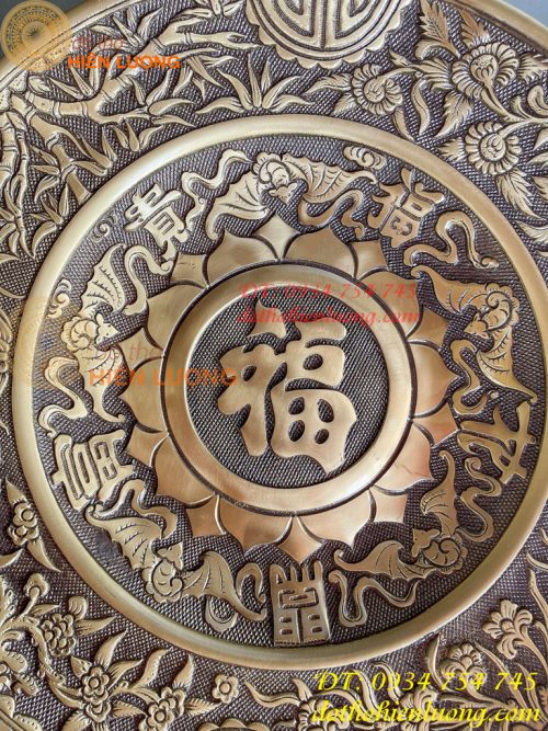 Mâm Bồng Đường Kình 39cm Bằng Đồng Hai Công Nghệ Thờ Cúng
