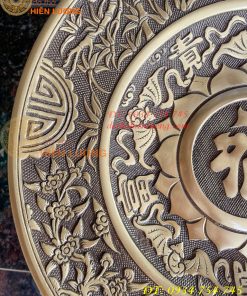 Mâm Bồng Đường Kình 39cm Bằng Đồng Hai Công Nghệ Thờ Cúng