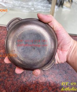 Niêu Nồi Bằng Đồng Màu Nâu Giả Cổ