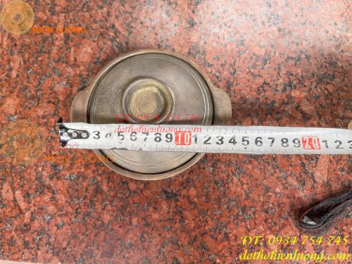 Niêu Nồi Bằng Đồng Màu Nâu Giả Cổ