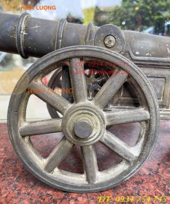 Khẩu Pháo Thần Công Dài 50cm Bằng Đồng Phong Thủy