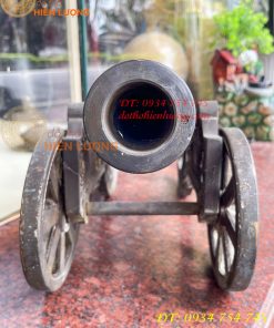 Khẩu Pháo Thần Công Dài 50cm Bằng Đồng Phong Thủy