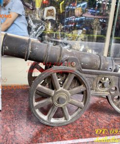 Khẩu Pháo Thần Công Dài 50cm Bằng Đồng Phong Thủy