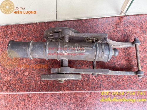 Khẩu Pháo Thần Công Dài 50cm Bằng Đồng Phong Thủy