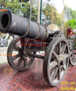 Khẩu Pháo Thần Công Dài 50cm Bằng Đồng Phong Thủy