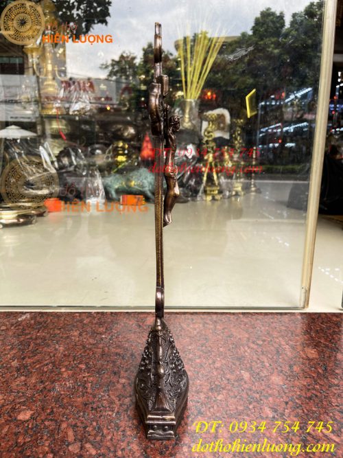Thánh giá Chúa Jesu Chị Nạn Bằng Đồng Hun Cao 42cm