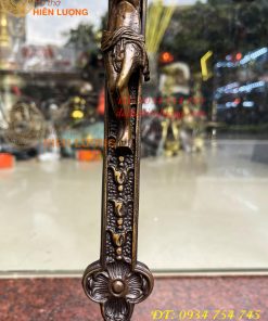 Thánh giá Chúa Jesu Chị Nạn Bằng Đồng Hun Cao 42cm