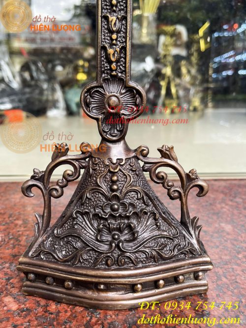 Thánh giá Chúa Jesu Chị Nạn Bằng Đồng Hun Cao 42cm