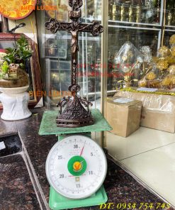 Thánh giá Chúa Jesu Chị Nạn Bằng Đồng Hun Cao 42cm