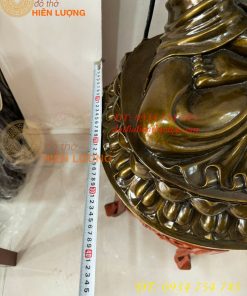 Tượng Phật Thích Ca Cao 70cm Bằng Đồng Hun